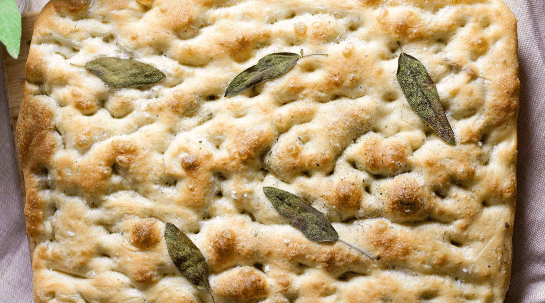 Focaccia alla Salvia