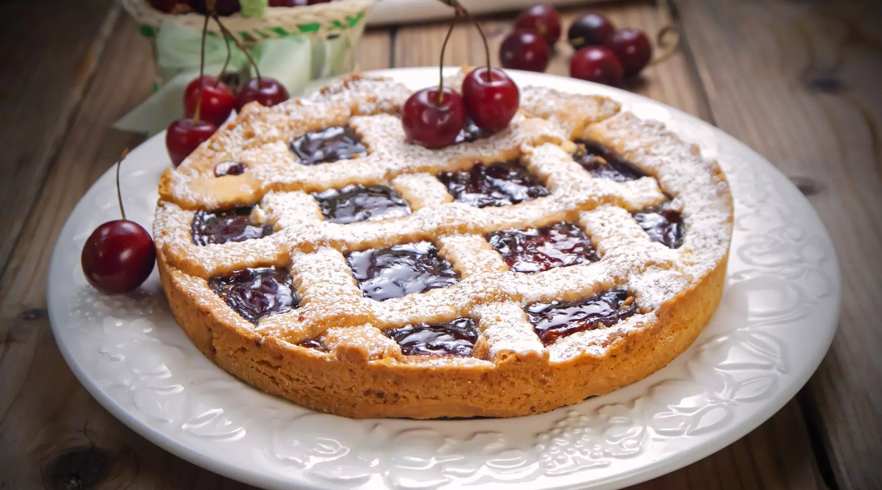 Crostata di visciole