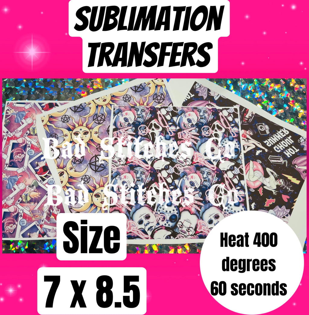 Canvas Sublimation Transfer Bundle (8x10)