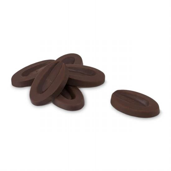 Valrhona Satilia Noire 62% Dark Chocolate Feves – 12kg – For Enrobing, Molding & Ganache