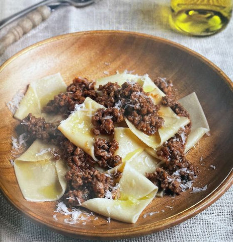 Priests' Hats Pasta with Calabrian Wild Boar Sauce