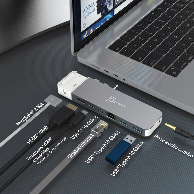 Kit MagSafe ® de 4K60 Pro USB4 ® Hub