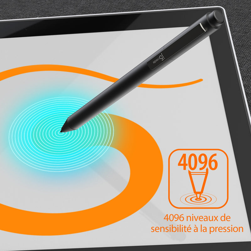 j5create JITP100 Stylet USI pour Chromebook™, Noir