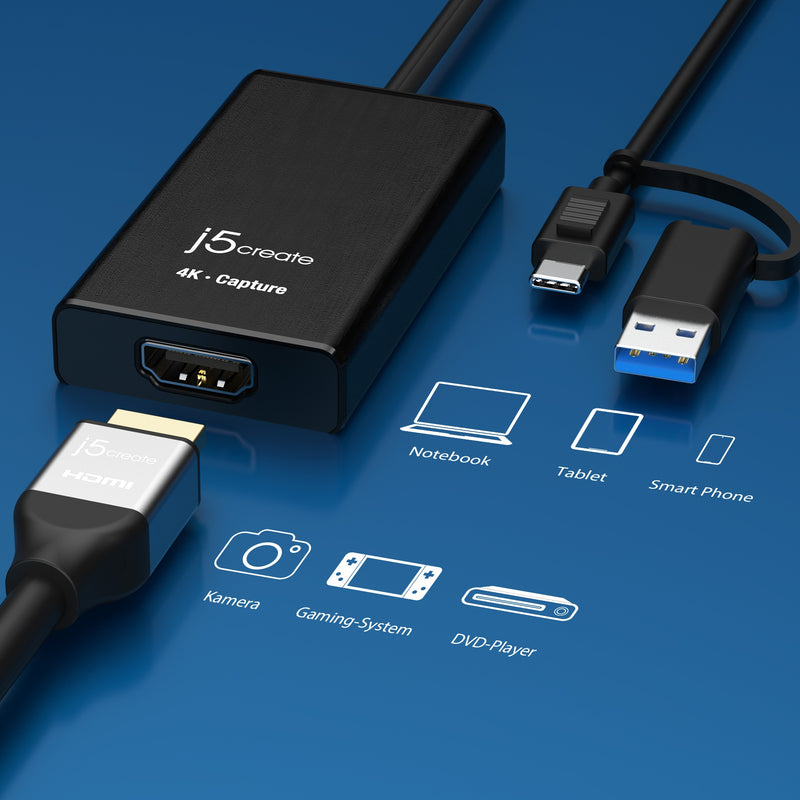 4K-HDMI™-Aufnahmeadapter