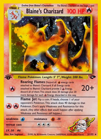 Blaine's Charizard - Gym Challenge