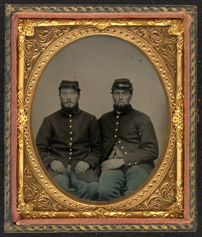 Tintype Civil War Soldiers