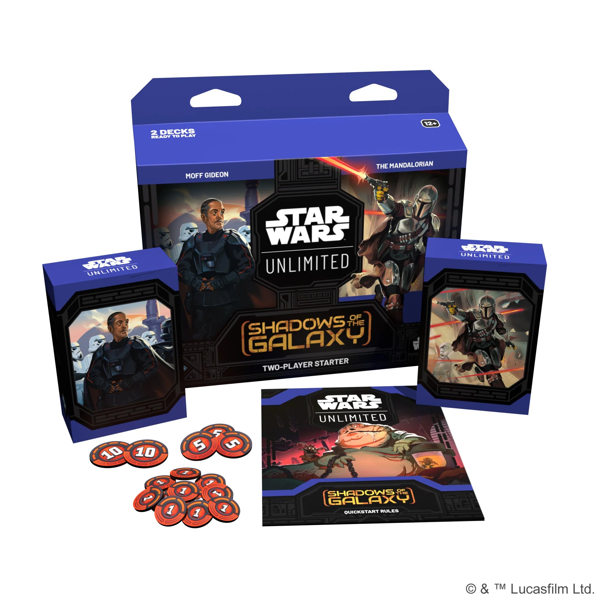 Star Wars Unlimited: Shadows of the Galaxy 2-Player Starter Set