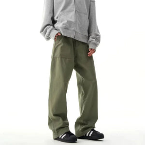 BONSIR  -  Mens Trousers Multifunctional Sports Jogging Casual Pants Streetwear Fashion Simple Plain Straight Pants Men'S Clothing 2025 New - bonsir