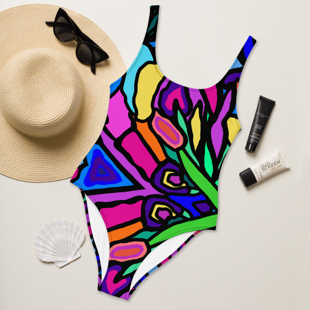 Leilani One-Piece Swimsuit – Abeille Creations (ABL)