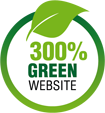 300% grüne Webseite