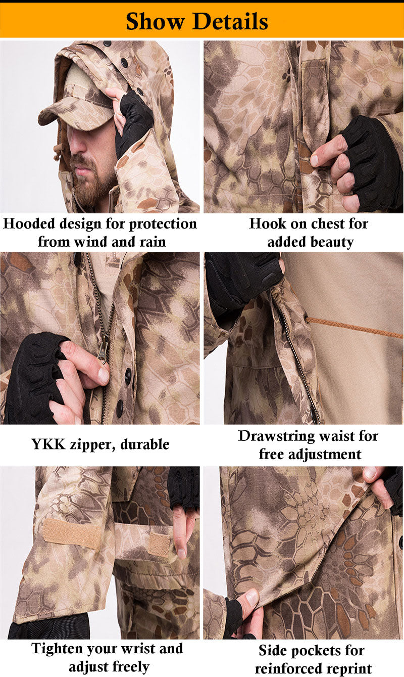 Outdoor Tactical Camouflage Jacket