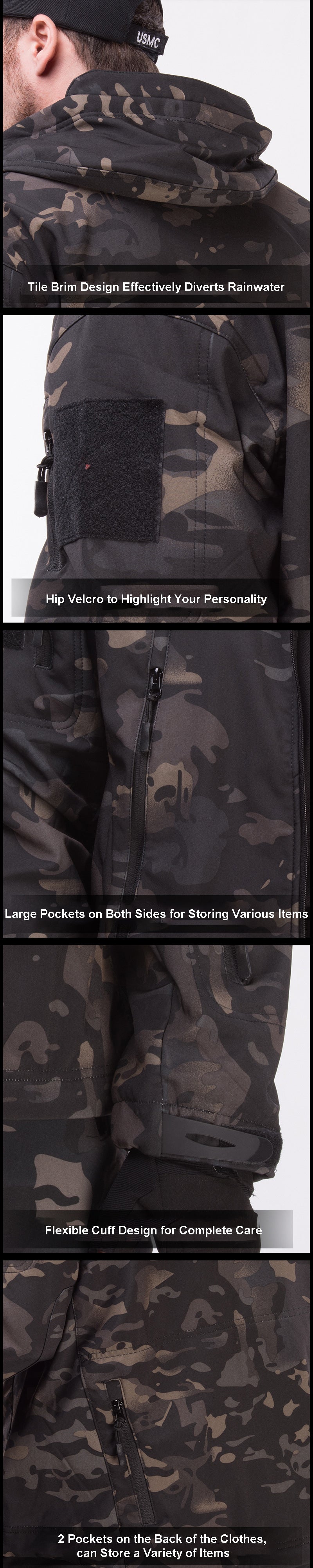 Military Softshell Jacket Set