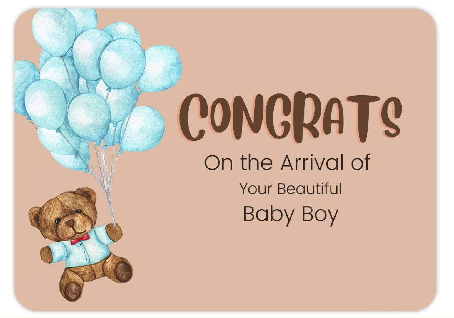 Baby Boy Congratulations | islamiyyat.com