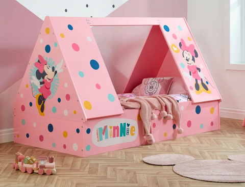 Pink Kids Tent Bed