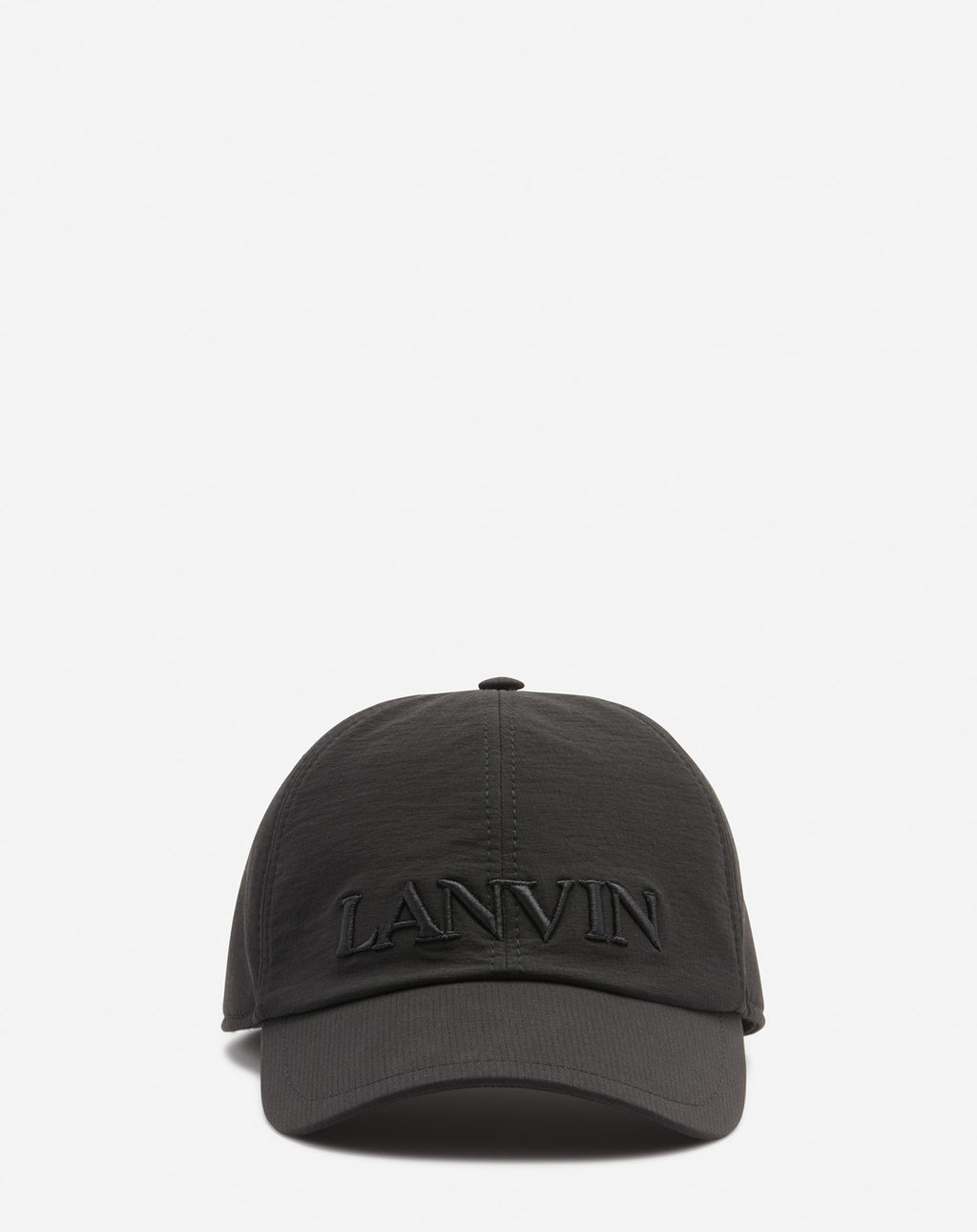 LANVIN CAP IN RIPSTOP BLACK | Lanvin