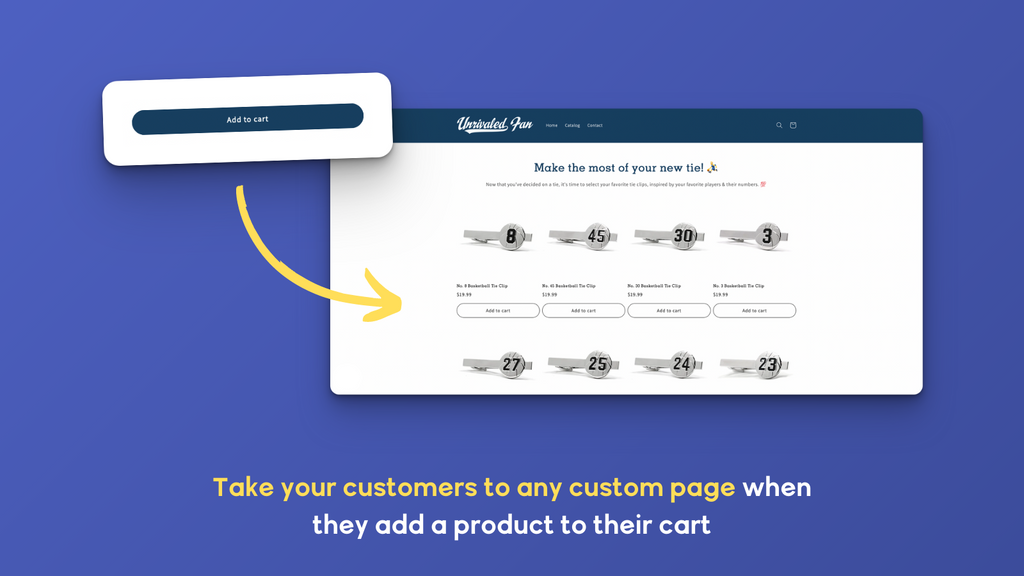 Add to Cart & Redirect Shopify App