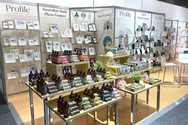 Melbourne gift Fair Display 2022