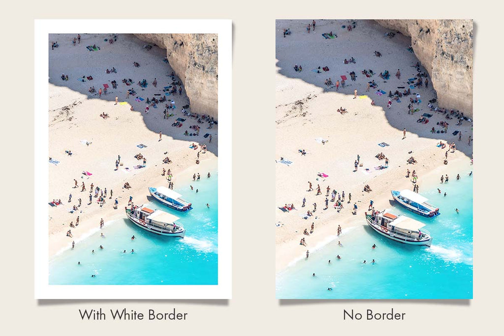 Art Print White Border Demo Diagram