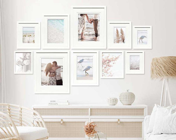 Framed Photo Wall Display