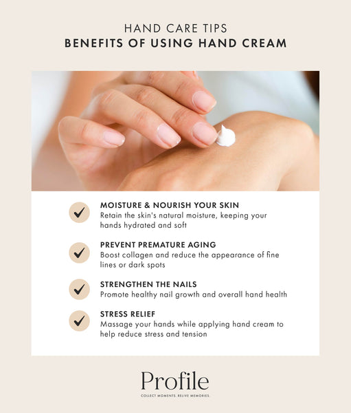 Benefits of Using Hand Cream Infographic