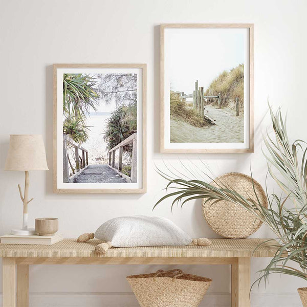 Framed Wall Art Prints of Coastal Beach Theme