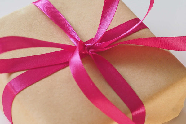 Bridal Gift Wrapped with Ribbon