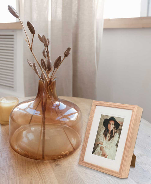 Photo Frame and dried flowers