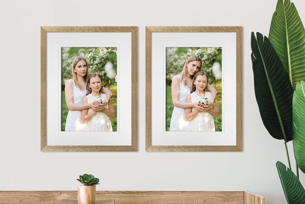 Timber Photo Frame