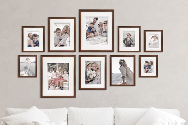 Family Holiday Gallery Display Frame Set