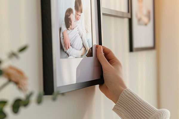 Choosing the right spot for a photo frame