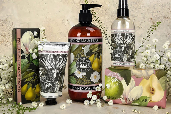 Floral fragranced body and bath skin care collection