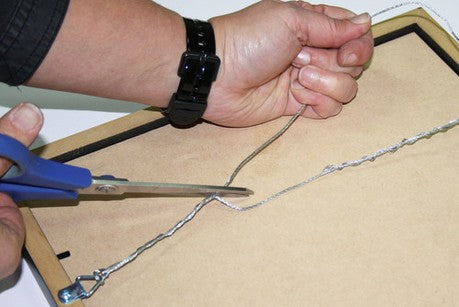 How to Install Picture Frame Wire: 9 Steps (with Pictures)