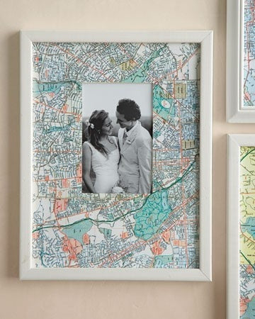 Framed Map Window