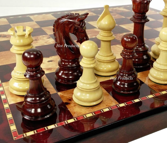 Royal Knights of Camelot Staunton Luxury Chess set with 102mm