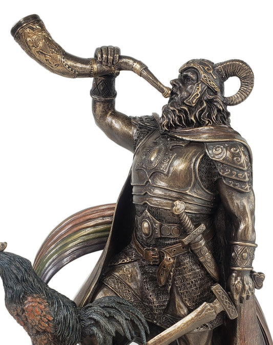  Veronese Design Viking Shieldmaiden Bronze Finished Statue  Norse Mythology : Home & Kitchen