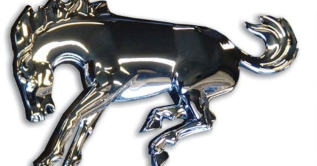 Wild horse bucking bronco Ford Bronco logo