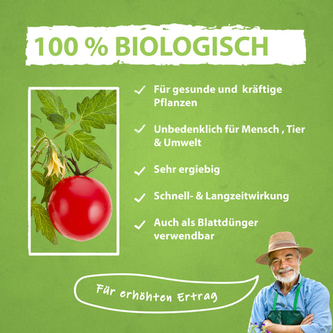 Flora Boost Tomatendünger Anwendung