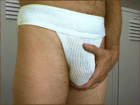 Bell Horn athletic supporter with Ster'l Dri pouch 