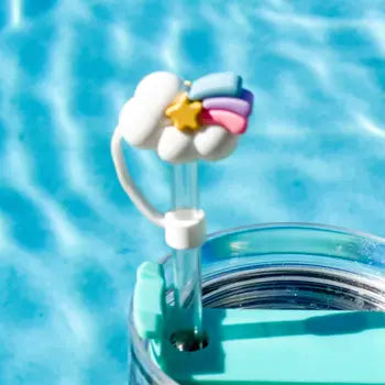 Rainbow Straw Topper