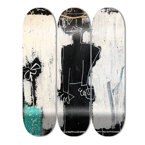 Jenny perez Limited edition skateboards with the ARTLAB 