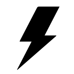 lightening icon