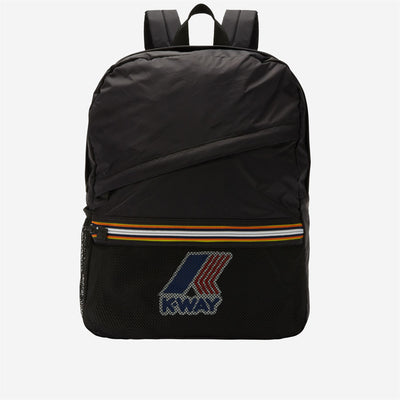 Bags Unisex Le Vrai 3.0 Francois Backpack Black Pure | K-Way Photo (jpg Rgb)			