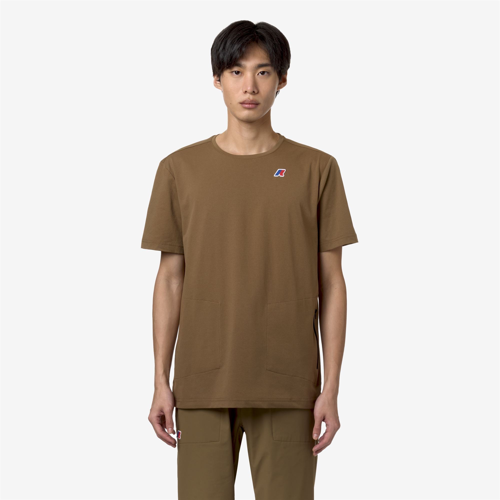 K-way Seril Travel Tee Brown Corda