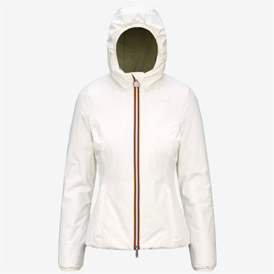 Veste réversible femme K-Way Lily Eco ST Noir blanc