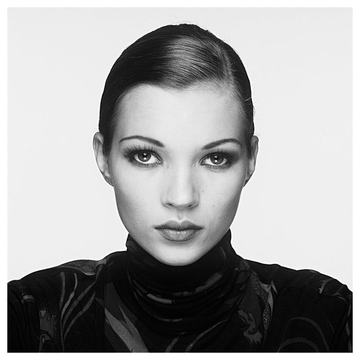 Kate Moss close up portrait, 1992 — Co-Signed Edition Print - Terry O ...