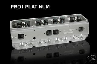 DART PRO 1 SBC 215/64 2.05/1.6 A/PLUG BARE HEADS 11510020P W/ DART VALVE COVERS