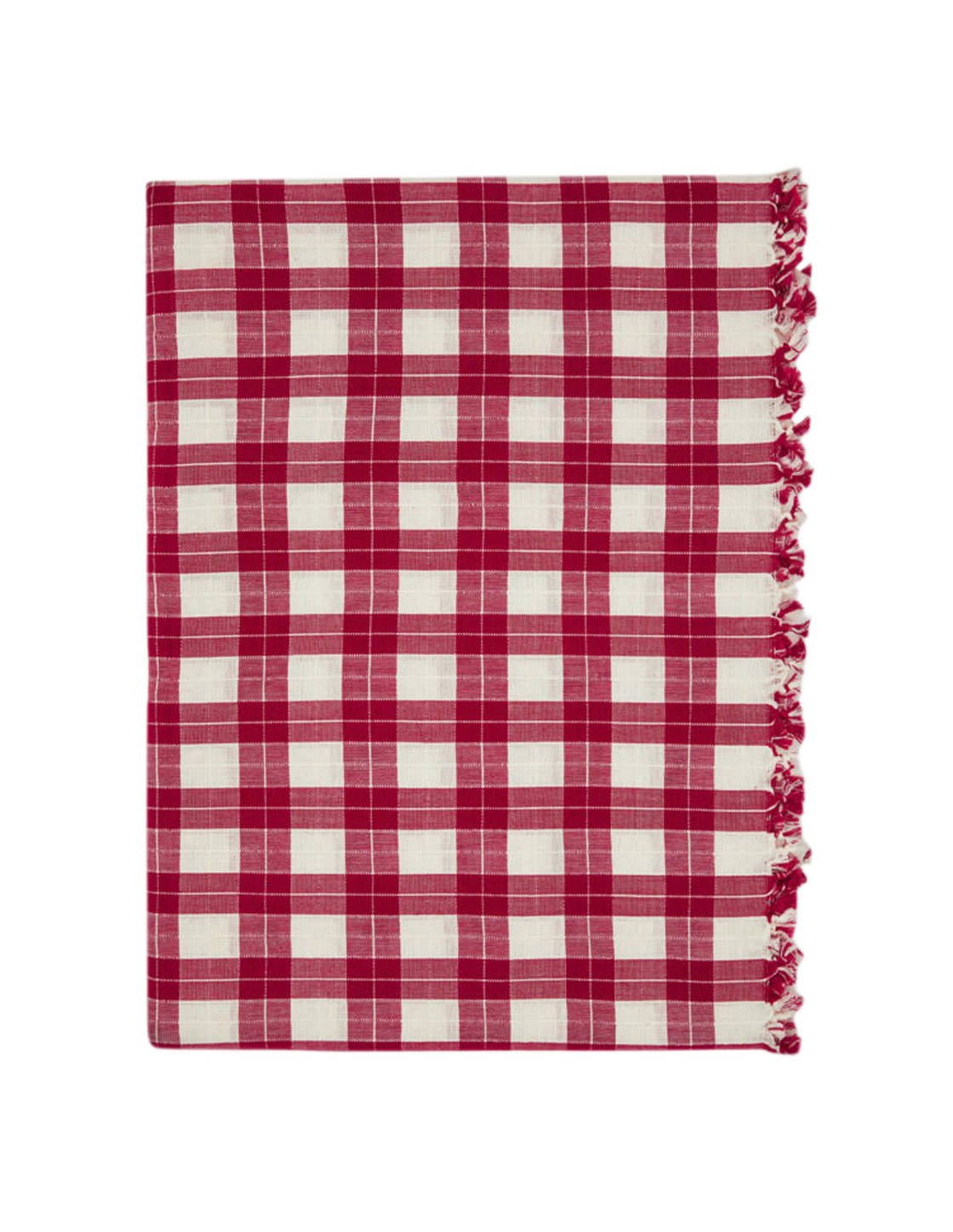 Annabelle Plaid Red Tablecloth#N# – The Six Bells