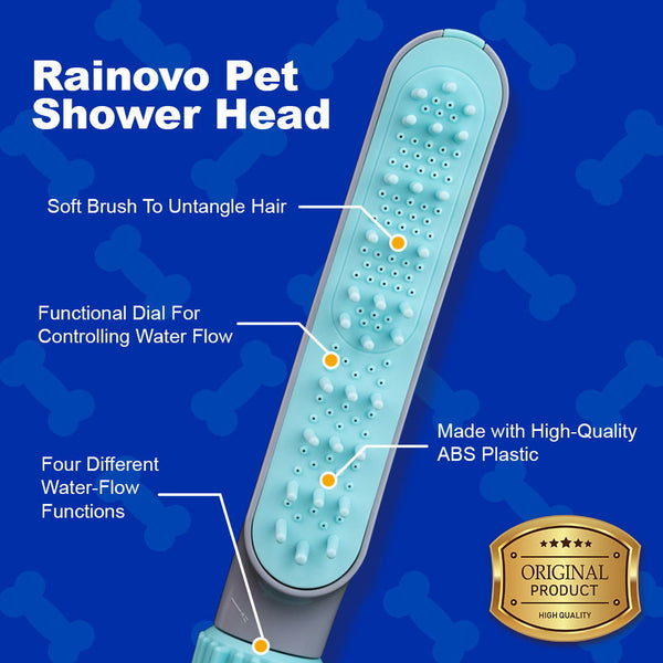 Rainovo Pet Shower Kit