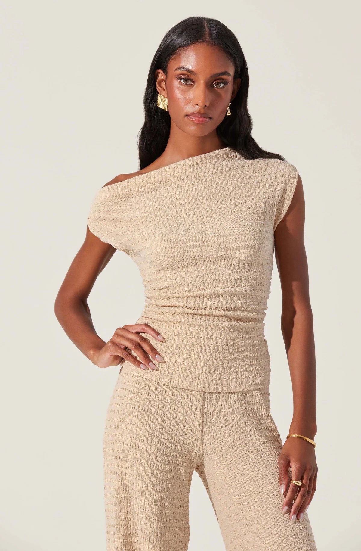 Keir One Shoulder Top