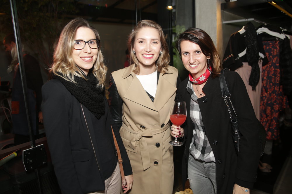  Luiza Bruscato, Sara Kulzer e Joice Rossi 